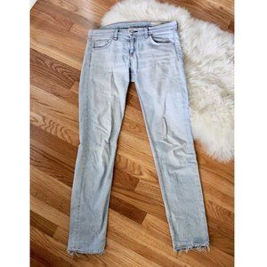 Rag & Bone Low Rise Slim Denim Boyfriend Jeans